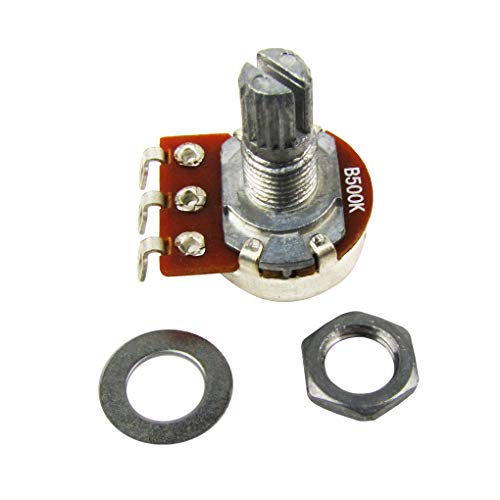 FLEOR B500K Mini potentiomètre L15mm court arbre divisé cône linéaire Pots baïonnette pour contrôle du Volume pour… - Les Beatles, Paul McCartney, John Lennon, RIngo Starr, George Harrison FLEOR B500K Mini potentiomètre L15mm court arbre divisé cône linéaire Pots baïonnette pour contrôle du Volume pour… – Image 5