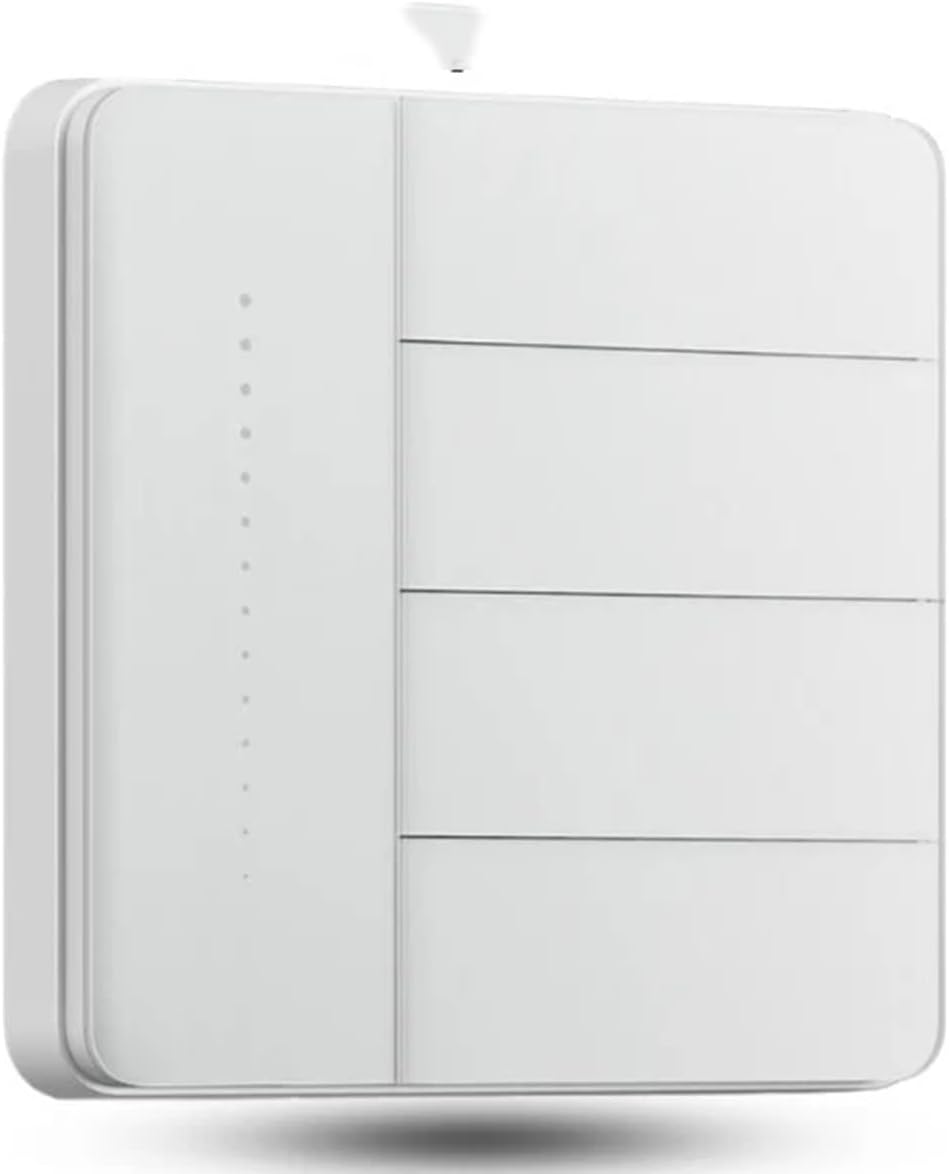 Aqara Smart Wall Switch Z1 Pro Quad Rocker White Global Version,Homekit Support,Zigbee 3.0 Dual Support Neutral and Non-Neutral for Smart Home