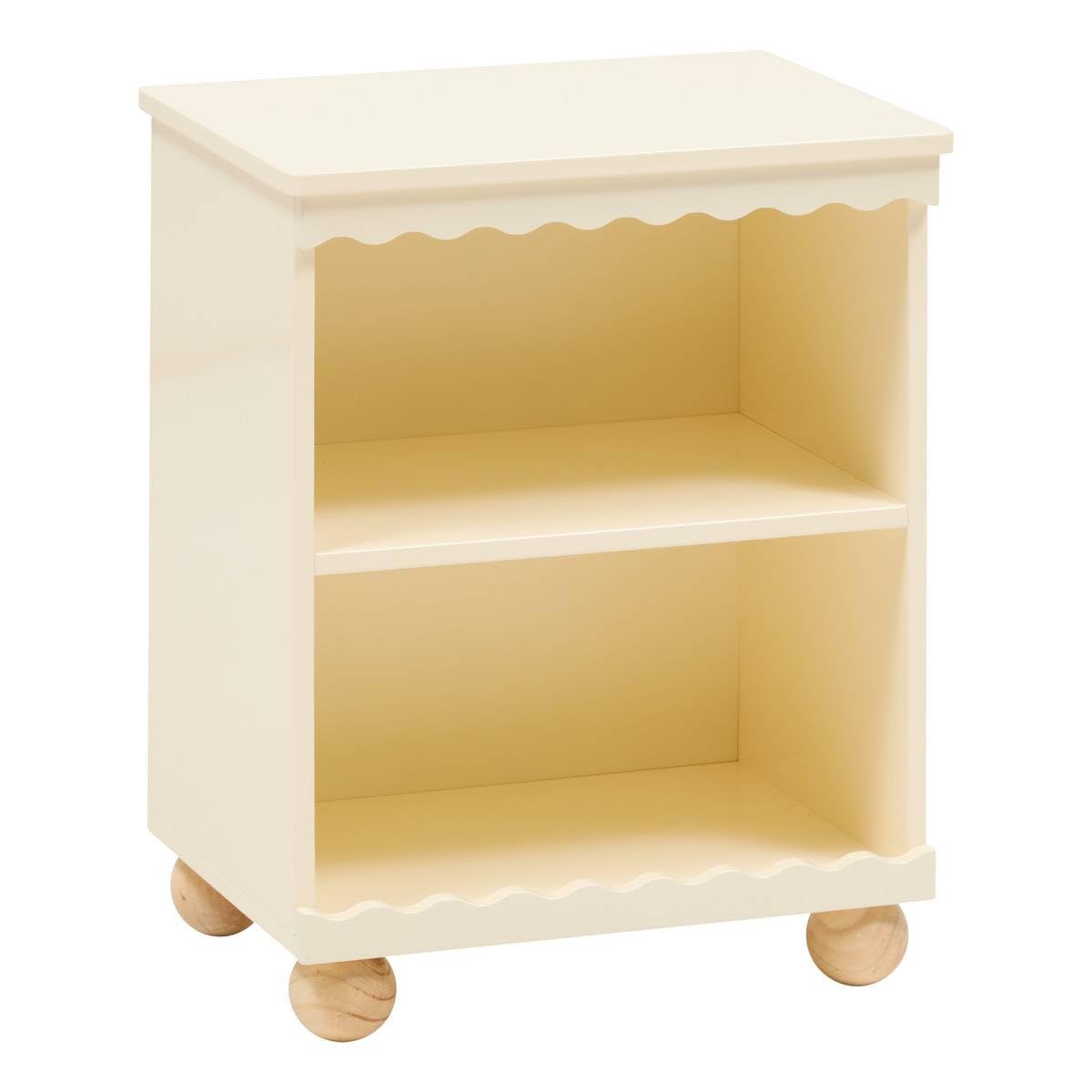 Atmosphera - Mesilla de Noche Infantil bouli 2 Niveles Beige 40x30x50,5 cm