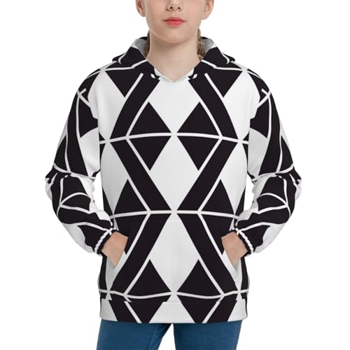 Modern Stylish Kid Hoodies Boys Sweatshirts Girls Pullover with Pocket