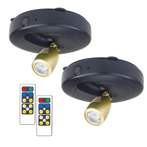 Foco a pilas inalámbrico para iluminar armarios y zonas sin enchufes