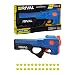 NERF Rival Charger MXX-1200 Motorized Blaster -- 12-Round Capacity, 95 FPS Velocity -- Includes 24 Official Rival Rounds -- Team Blue