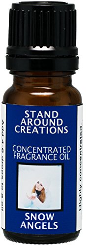 Concentrated Fragrance Oil - Snow Angels - Yankee Candle Type: Minty Aroma W/A Buttercream Top Note. Infused W/Essential Oils. (.33 Fl.oz.) #TOP6