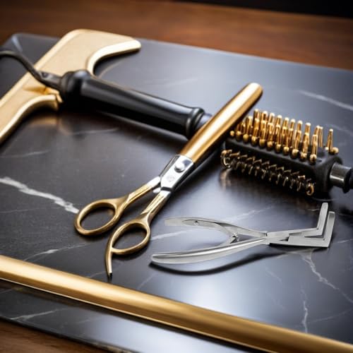 Outil Extensions de Cheveux VICASKY pour Installation Précise à Domicile et Coiffure