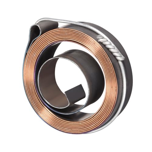 CoCud Mola de furadeira, 180 cm de comprimento 53 x 16 x 0,7 mm Montagem de mola de bobina de retorn