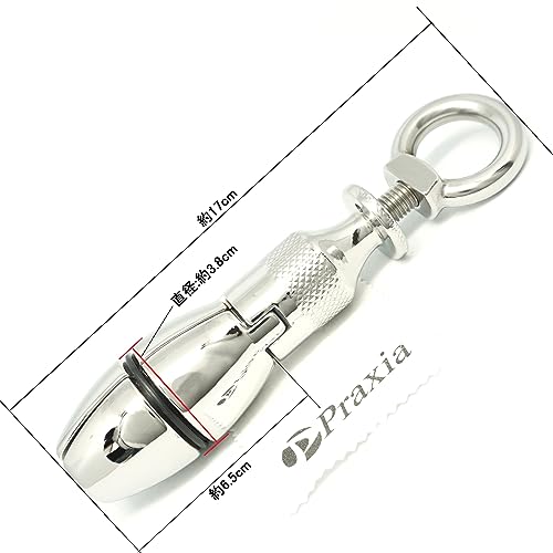 Praxia 苦悩の梨 アナルプラグ アナル拡張 最大径 約6cm [可変拡張タイプ] - 画像2