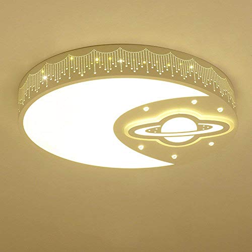 Lampe LED circulaire pour chambre d'enfants et salon avec intensité réglable
