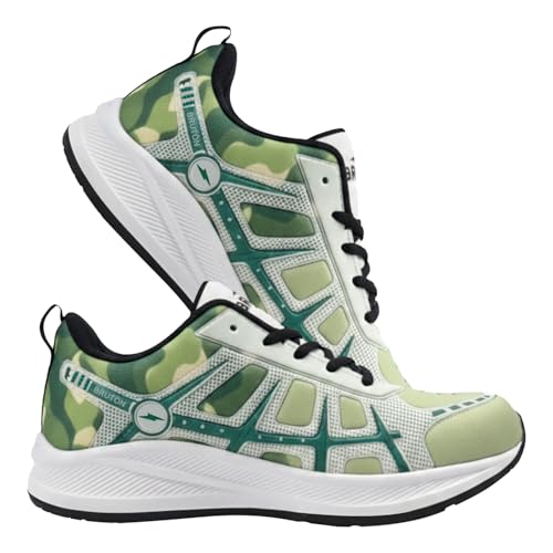 Image of BRUTON EVA Lite Sneakers Casual Shoes Walking Shoes for Men-Green