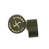 Xtreme Clear and Black Bulletproof Jump/Break Pool Cue Tip...