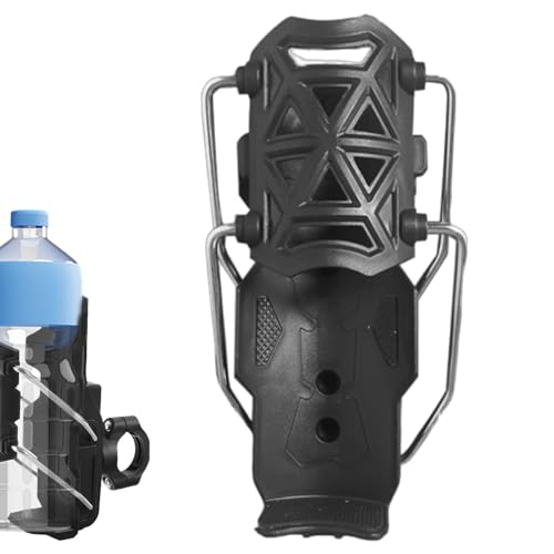 Porte-gobelet De Moto, Taille Réglable Cadre De Bouteille d'eau, Porte Gobelet pour Bouteilles De 3,2 À 8cm De Diamètre, Cage À Boisson pour Poussette, Moto, Vélo, Scooter, Fauteuil