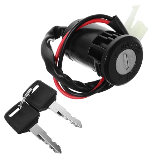 NIYANGLE Universal Ignition Key Switch with 2 Wires for ATV