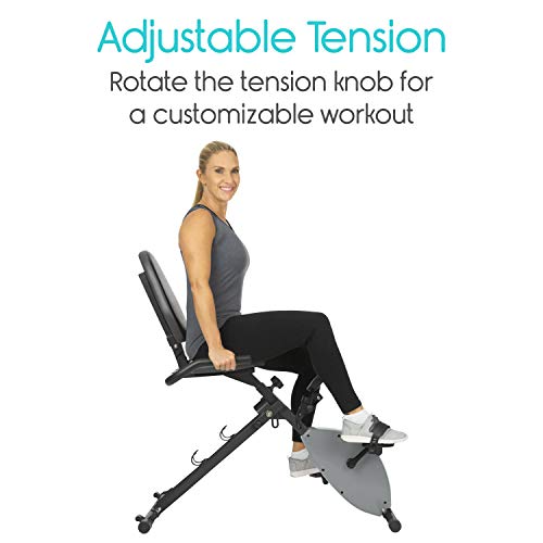 Vive Stationary Bike (App Included) - Upright X Exercise Cycle Machine - Foldable Magnetic Resistance Home Cycling Equipment - Indoor Cardio Workout For Men, Women, Elderly - Digital Display Trainer - Home Fitness Guru Vive Stationary Bike (App Included) - Upright X Exercise Cycle Machine - Foldable Magnetic Resistance Home Cycling Equipment - Indoor Cardio Workout For Men, Women, Elderly - Digital Display Trainer - Image 7