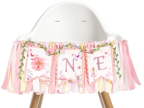 Kriyokiaa Highchair Banner 1st Birthday