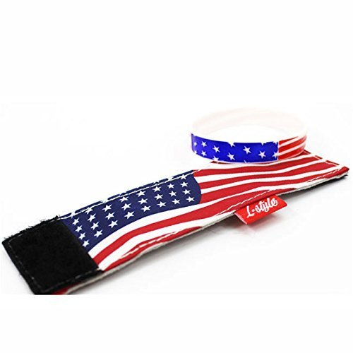 LSTYLE Jacket Accessory to Customize Krystal One Dart Case - Stars and Stripes