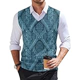 Gilet classique homme sans manches en maille coton, parfait pour ajouter une touche de mode élégante à votre tenue de travail.