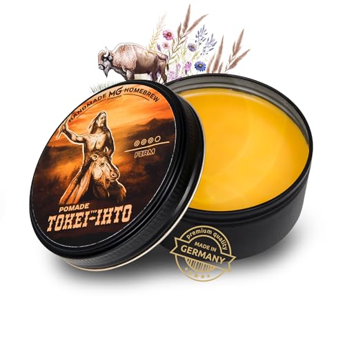 Cire naturelle MG Pomade TOKEI-IHTO pour coiffage cheveux et barbe homme