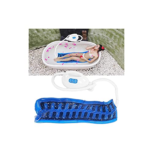 Electric Bathtub Bubble Massage Mat, Waterproof Tub Massaging Spa, Full Body Bubbling Bath Thermal Massager Machine With Air Hose, With Heat, With Remote Control(Us) #TOP1