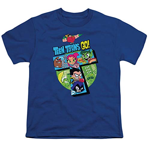 Teen Titans Go! Youth T Shirt & Stickers (Medium) #TOP11