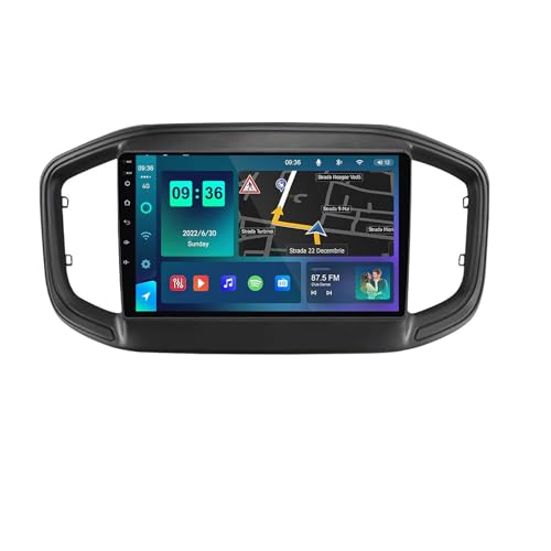 Autoradio Android 12 pour Fiat Strada 2020-2021 M600S avec GPS et CarPlay sans fil