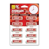 Eveready Carbon Zinc AA Battery, Anti-Leak, 3X EMD Power, 300 Test Certified, Suitable for Regular-Drain Devices & Toys, Pack of 10