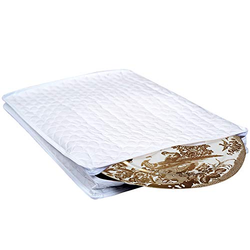 Marathon Housewares KW200005 Quilted Platter Storage Case - Vinyl