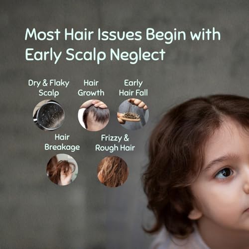 Image of Indimums Baby Hair Oil & Shampoo Combo (100ml +200ml) | 17 Herbs + Real Reetha & Shikakai | No Mineral Oil, No SLS | Dermatologist Tested | Promotes Hair Growth