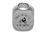 Ebenezer Fire Apparel Dirt Bike Bib/From The Bottle To The Throttle/Motorcycle Bib/Super Soft/Sublimated Design (GREY)