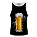 Produktbild MAYOGO Oktoberfest Herren Hemd Baumwolle 3D Druck Tshirt Herren Karneval Bier Drucken T Shirts Männer Oktoberfest Kostüm Trägershirt Herren Baumwolle Oberteile Tops 3-D T-Shirt