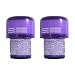 2-Pack 970013-02 HEPA Filter Replacement for Dyson V11 Absolute Pro Vacuum - Compatible with 970013-02 Filter Parts