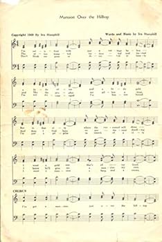 Sheet music Mansion Over the Hilltop SATB Book