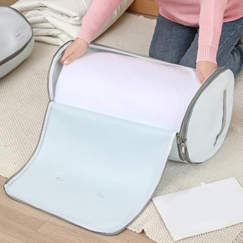 Bolsa de compresión cilíndrica de alta resistencia e impermeable para ropa de mudanza 5