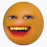 Annoying Orange Sticker Decal Bumper Sticker 5'