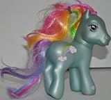My Little Pony Teal Pony Rainbow Hair Out of Package Rainbow Dash