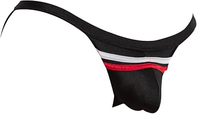 Amazon.com: Ropa interior de bikini sexy para hombre, diseño de ribetes,  espalda transparente, cómoda y elegante : Ropa, Zapatos y Joyería