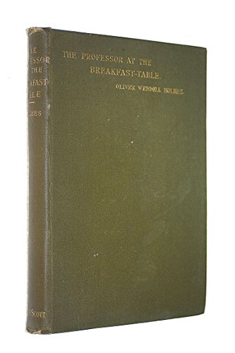 The Professor At The Breakfast Table B003Y7L6EA Book Cover