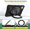 Funda Compatible con Honor Pad X9a 2025 11.5 Pulgadas Tablet para Niños, Estuche Protector Resistente y Robusto con Asa Giratoria de 360° y Correa para Hombro Compatible con Honor Pad X9A/Pad X9 Pro (Negro) 8