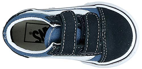 Vans Unisex Baby Old Skool V - Navy - 4.5 Infant #TOP4
