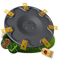 EvoSign® 7-Klingen Messerteller-Set aus glasfaserverstärktem Kunststoff für ECOVACS GOAT (G1, G1-800, G1-2000, O500/O800 RTK, O1200 RTK, GX-600) – inkl. Klingen, montagefertig