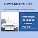 11 C4810A C4811A C4812A C4813A Ink Printhead Compatible for HP Designjet 500 510 800 100 110 70 9110 9120 9130 Printers,Clear and Sharp,High Yield Pages(Color)