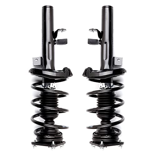 LINNCAS Coil Spring Shock Absorber Assembly Fit for 2012-2013 for Ford for Focus Front Struts and Shocks Complete Assembly Replace 172523 172522 Struts Shocks Kit
