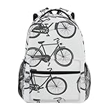 Tasche multiple: il nostro zaino leggero contiene 1 tasca principale, 1 tasca frontale con cerniera, 4 tasche interne spaziose e 2 tasche laterali su ogni lato per bottiglia e ombrello. Gli ampi scomparti e le tasche multiple mantengono i tuoi effetti personali organizzati e più facili da trovare.