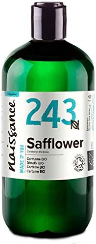 Naissance Safflower Oil (#243) 500ml Certified Organic 100% Pure