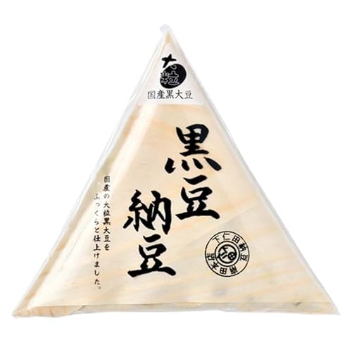 [3カ月定期便]下仁田納豆 黒豆納豆(大粒納豆)12個×3回お届け 群馬県 下仁田町 国産 ご飯のお供 F21K-550