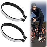 GeeRic, Lot de 2 Pinces à Pantalon de Vélo, Sangles de Cheville...