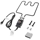 1500 Watt Heating Element Compatible with Masterbuilt Electric Smoker and Grill, Heating Element with Adjustable Thermostat Cord Controller for Masterbuilt Smokers & Turkey Fryers