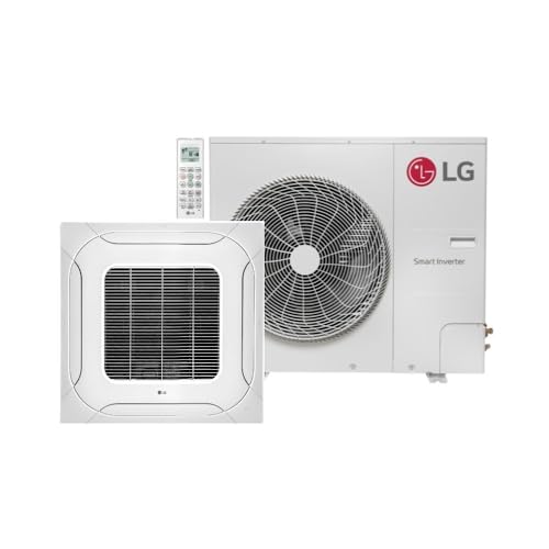 Ar Condicionado Split Cassete 4 Vias LG 36000 BTUs Quente e Frio Inverter 220V R32 (ZTUW36GNLAA.ANWZBR1)