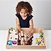 TickiT Wooden Mirror Tray - Explore Reflection, Symmetry and Patterns - for All Ages - Add Reflection to Any Sensory Activity Station