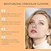 Moisturizing Concealer Air Cushion BB Cream - Hydrating Lightweight, Buildable Coverage, Natural Velvet Finish, Breathable, For All Skin Tones | 18g/0.63oz (Pink)