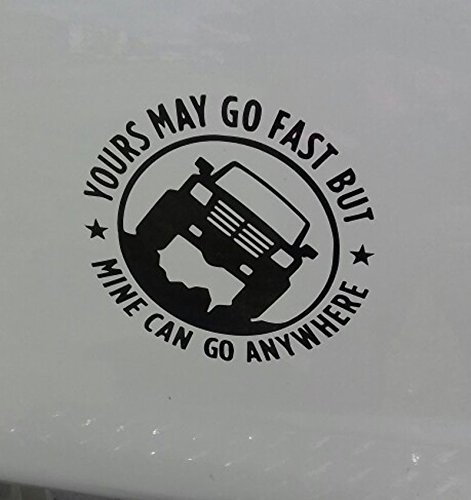 CrisPhy Jeep & Offroad Auto-Aufkleber – Vinyl-Sticker 4x4 Cm Für SUV, Geländewagen, Fenster, Wand Und Mehr – Selbstklebend, Langlebig, Viele Designs