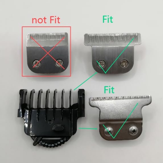 prewave 2-11mm 10 Position Adjustable Beard Guide Comb Replacement for T-Blade Extreme Precision Forever, High Performance Lithium-ion Trimmer Men with Near Zero Gap Blade The DLC Shaver Barber